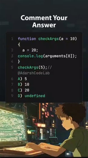 Day 20/30 Of Javascript Code 🚀 #adarshcodelab