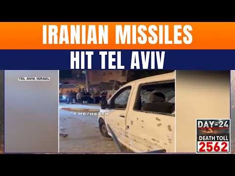 Iran Vs Israel LIVE | Iranian Missiles Hit Tel Aviv LIVE | Massive Destruction In Israel | News9
