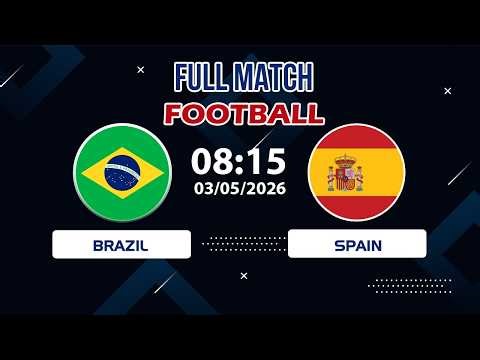 🔴 Brazil vs Spain | A High-Stakes Clash That Takes Your Breath Away