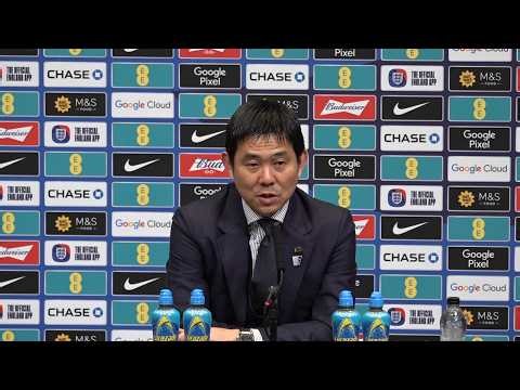 【強豪イングランドに勝利】森保一監督「勝てたことは最高！さらにレベルアップを」｜試合後記者会見｜サッカー日本代表英国遠征