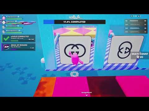 Fortnite Part 7 | Guess Logo Minigame Deathrun (With Friends) Featuring Fall Guys 