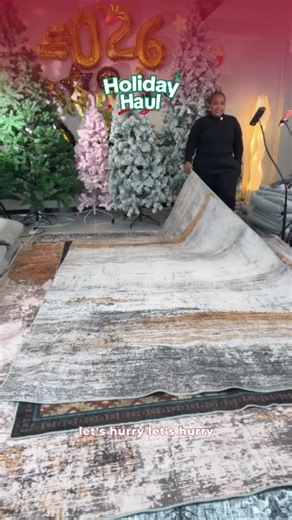 GENIMO Christmas Modern Abstract Area Rug Review