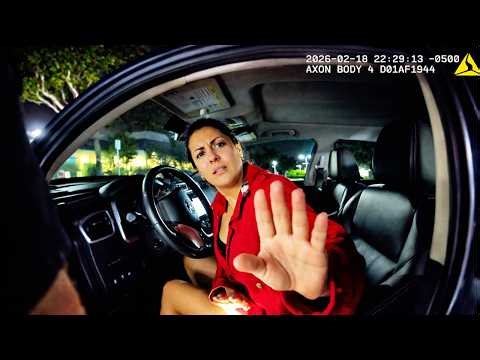 Uncooperative Driver Repeatedly Ignores Commands During DUI Stop