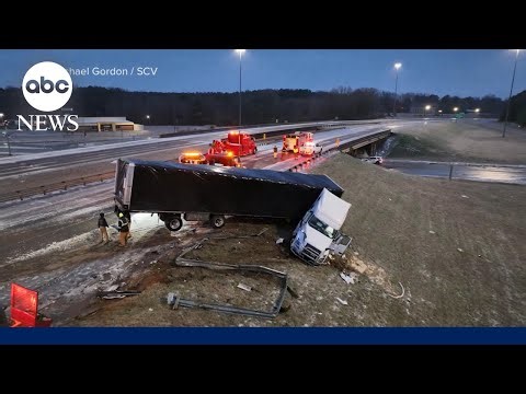 Winter storm impacts 200 million Americans from New Mexico to New England