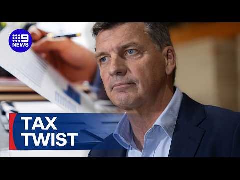 Twist in tax tussle as opposition vows to boost capital gains tax | 9 News Australia