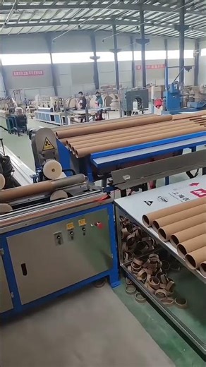 Automatic Paper Core Cutting Machine for Industrial Use