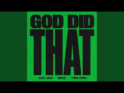 GOD DID THAT