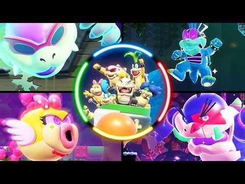 All Koopaling Boss Fights in Super Mario Bros. Wonder Bellabel Park (Switch 2)