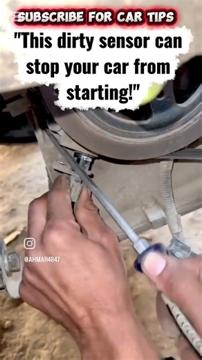 Car Hard to Start? Clean This Sensor First! 😳