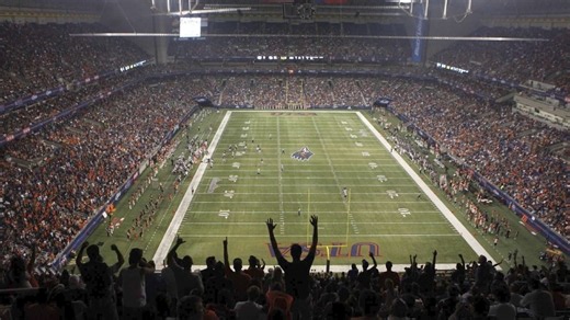 Air Force officer dies after falling from rafters before college football game