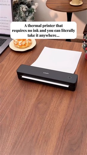 A slim wireless printer that lets you print documents anywhere straight from your phone. 🔍 Find it at https://temu.to/m/gsvc08tcz7n or with this code fdf8857. #temu #officegear | Temu