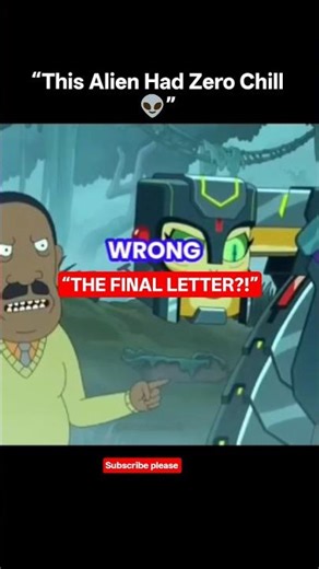 “When the Letter Changed Everything 💀😂”#alien #shorts #shortsfeed