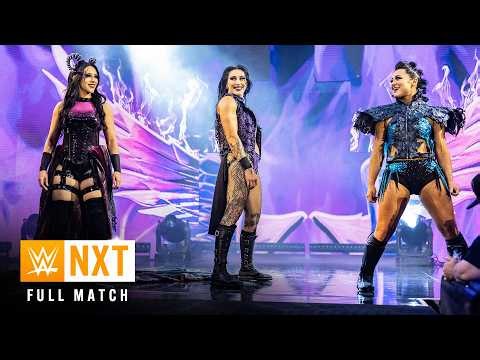 FULL MATCH: Rhea Ripley, Lyra Valkyria & Stephanie Vaquer vs. Fatal Influence: NXT, Sept. 16, 2025