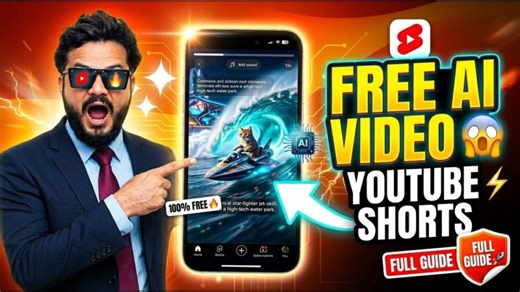 How to Use YouTube’s FREE AI Video Generator for Shorts 🚀 (Full Guide) #YouTubeAI | Zeshan Abdullah