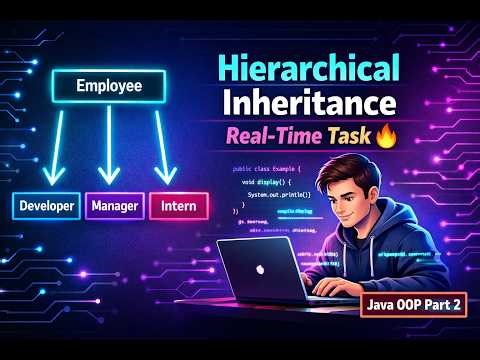 Master Hierarchical Inheritance in Java 💻 Real-Time Task Explained
