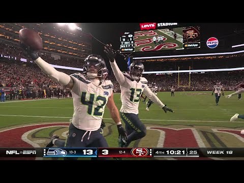 Seattle Seahawks at San Francisco 49ers Highlights | Week 18