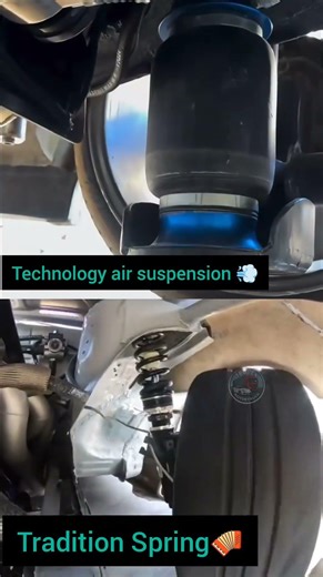 Air Suspension vs Spring – Which One Wins?🤔 #shorts
