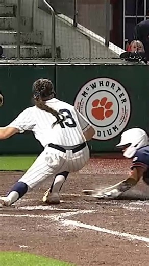 Auburn Challenges Play at Home in Clemson Regional Softball Game