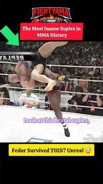 Fedor Turned a Nightmare into Victory 🔥#fedoremelianenko #mma