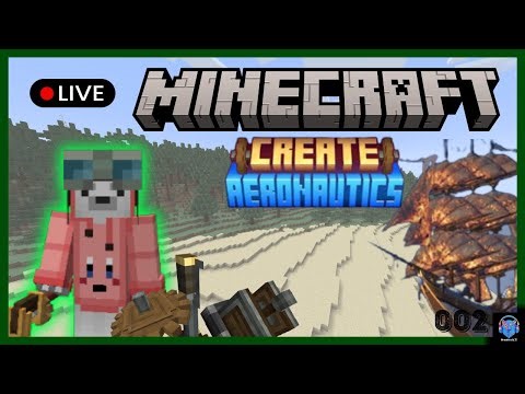 🔴I STARTED A NEW COBBLEMON + CREATE MOD WORLD, LET'S HAVE FUN | Minecraft Java: Create Aeronautics