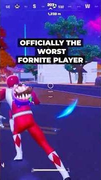 I'm Officially the Worst Fortnite Player Alive 💀 #fortnite
