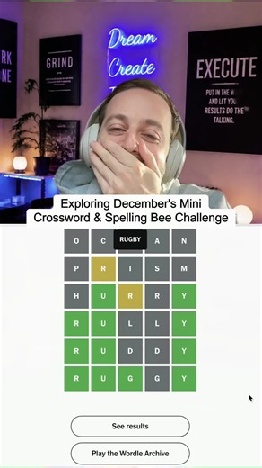 December Mini Crossword & Spelling Bee Help — Common Clues Explained