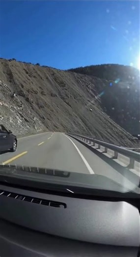 Crosswind Ripped a Sign Loose—The Air Itself Saved the Car #miracle