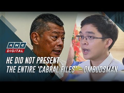 Ombudsman: Rep. Leviste did not provide complete ‘Cabral files'
