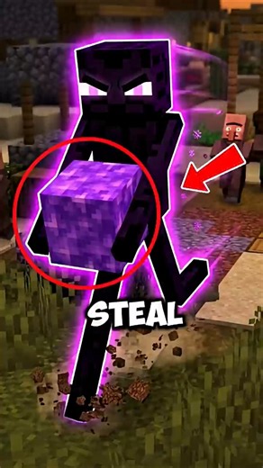 Why Do Endermen Steal Blocks in Minecraft?! 👀 The Dark Theory