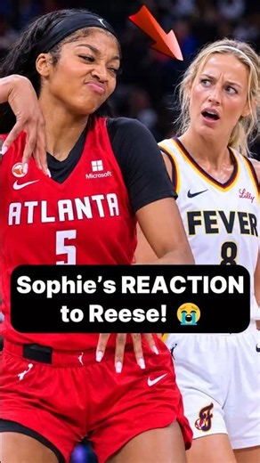 Sophie Cunningham’s REACTION to the Atlanta Dream! 😳 #caitlinclark #basketball