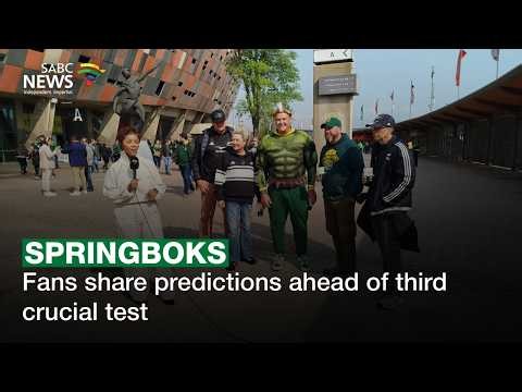 Rugby's Greatest Rivalry | Fans share predictions ahead of third crucial test