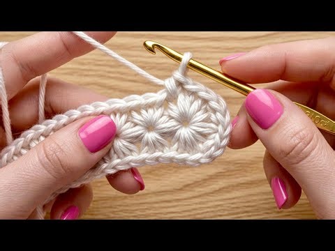 How to Crochet for Absolute Beginners!🌸 Easy & Beautiful Design! Step by Step tutorial