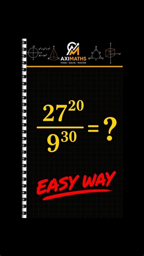 Simplify Powers Using a Common Base | Exponent Rules #maths #mathematics #exponents