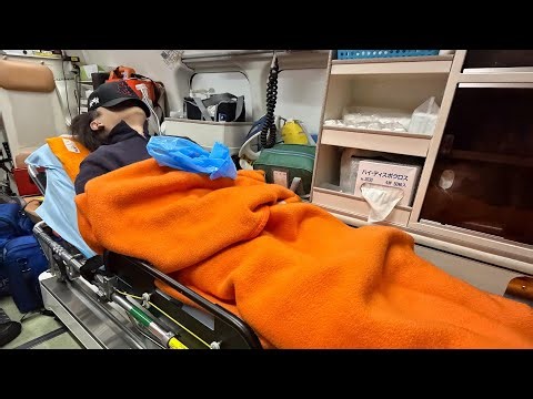 救急車でクリスマスイブを迎えました