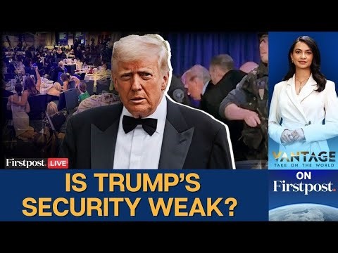 LIVE | Decoding Trump’s Security: Questions Arise After Washington Shooting | Vantage on Firstpost
