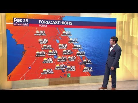 Orlando AM Weather Forecast: Cold front on the approach, big cool-down on the way