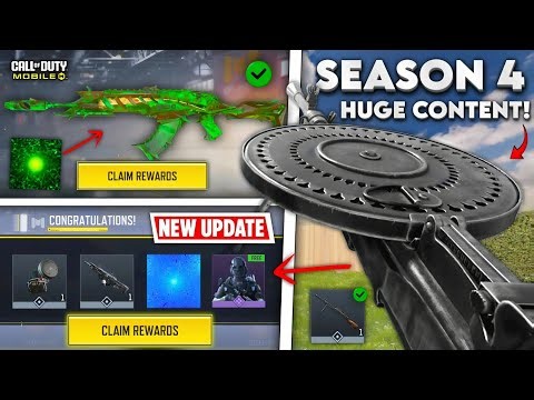Season 4 Test Server! 2 New Guns | Huge Changes | Rebirth Island Map | New Boss Fight & More! Codm
