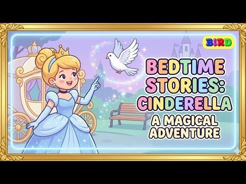 Cinderella Story in English for Kids | Magical Fairy Tale Bedtime Story | Kids Story World 