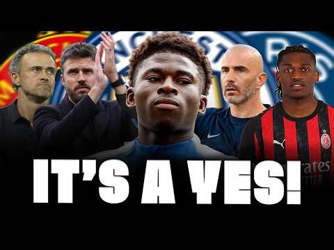 🚨 DOORS OPEN TO UNITED! LUIS ENRIQUE-MARESCA-CARRICK, LEÃO AND PREMIER LEAGUE, BALEBA-MANCHESTER…