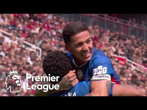 Enzo Fernandez's free kick rolls in to tie Chelsea 1-1 at Liverpool | Premier League | NBC Sports