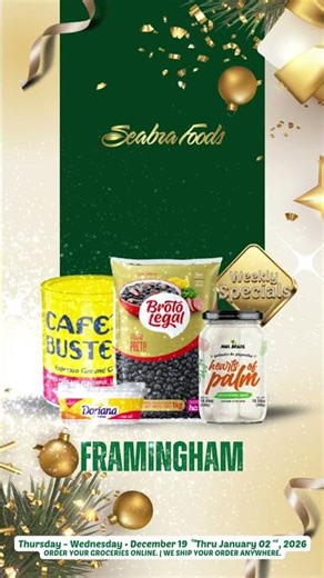Seabra Foods Weekly Specials: Save Big for the New Year #seabrafoods #food #fyp #happynewyear