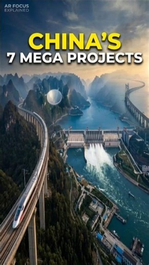 China’s 7 Mega Projects. #Shorts #viral #china