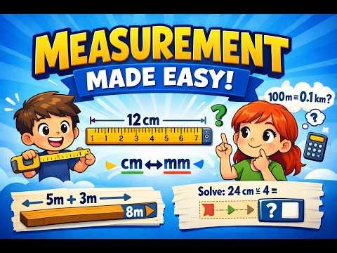 Measurement (Length) Made easy (Step by step explanation)