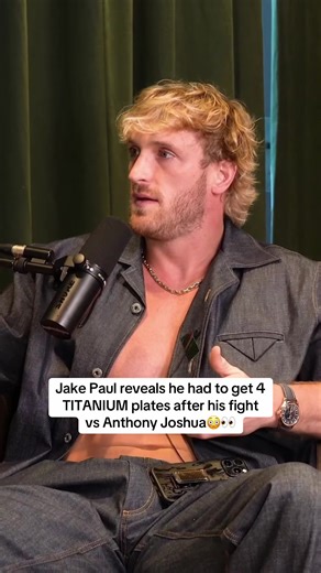 Jake Paul Reveals His 4 Titanium Plates After Fight