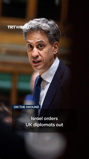 Israel has given British representatives seven days to leave