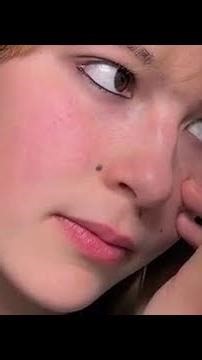 "That's as good as it gets with my eyeliner."