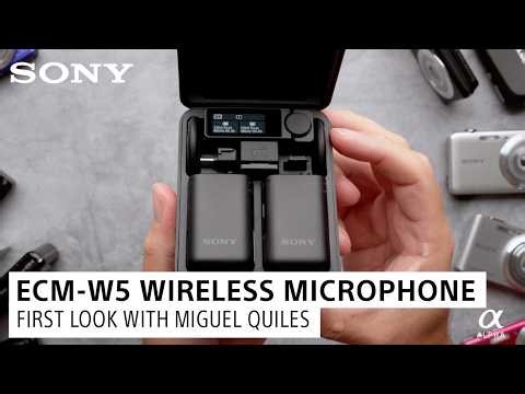 Sony ECM-W5 Wireless Microphone Kit: First Look With Miguel Quiles
