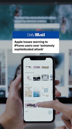 Apple warns iPhone users of 'sophisticated attack'