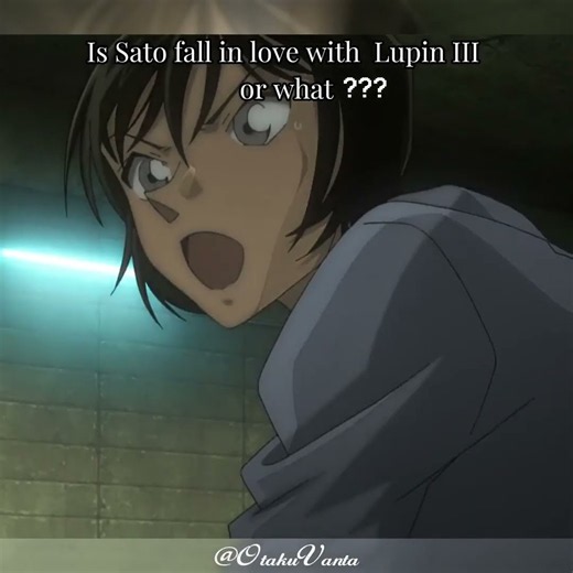 Did Sato Fall in Love with Lupin III?! 😳💘 | Lupin the 3rd vs Detective Conan #detectiveconan #anime