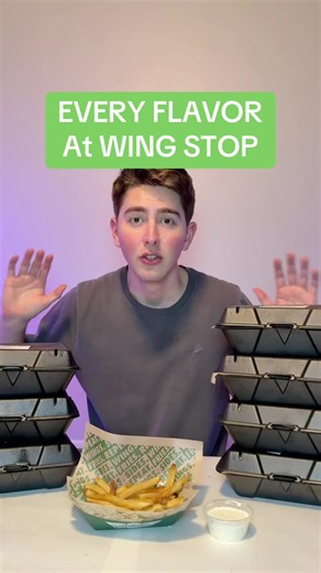 Wingstop every flavor taste test